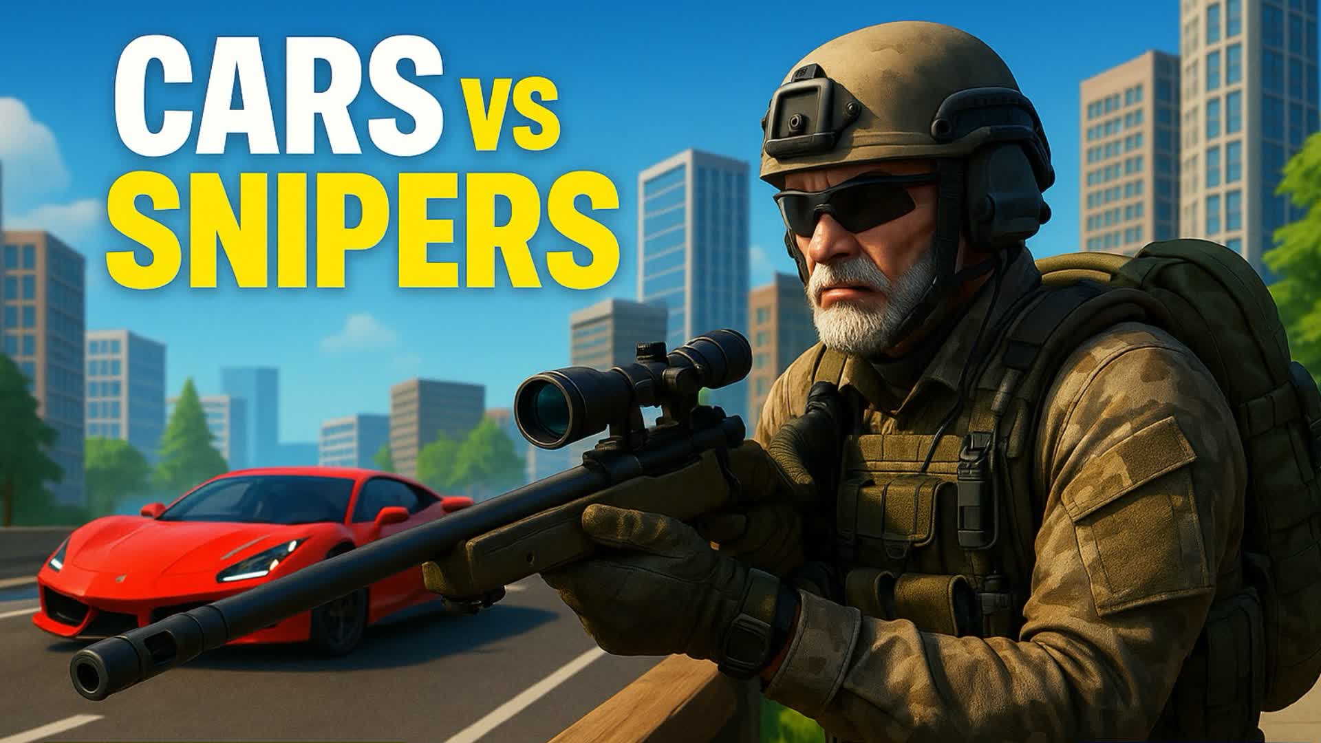 Cars VS Snipers — Fortnite Creative map