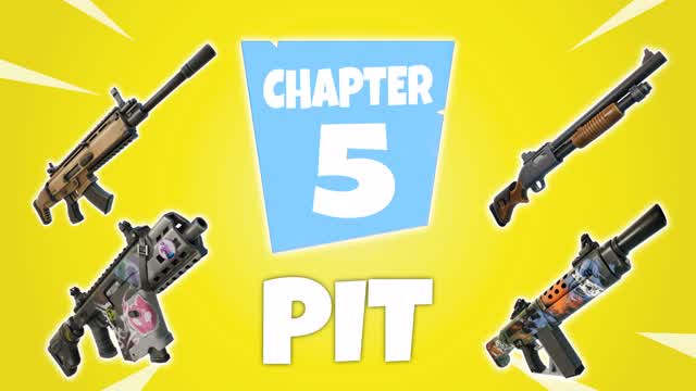 CHAPTER 5 PIT - FREE FOR ALL — Fortnite Creative map cover art