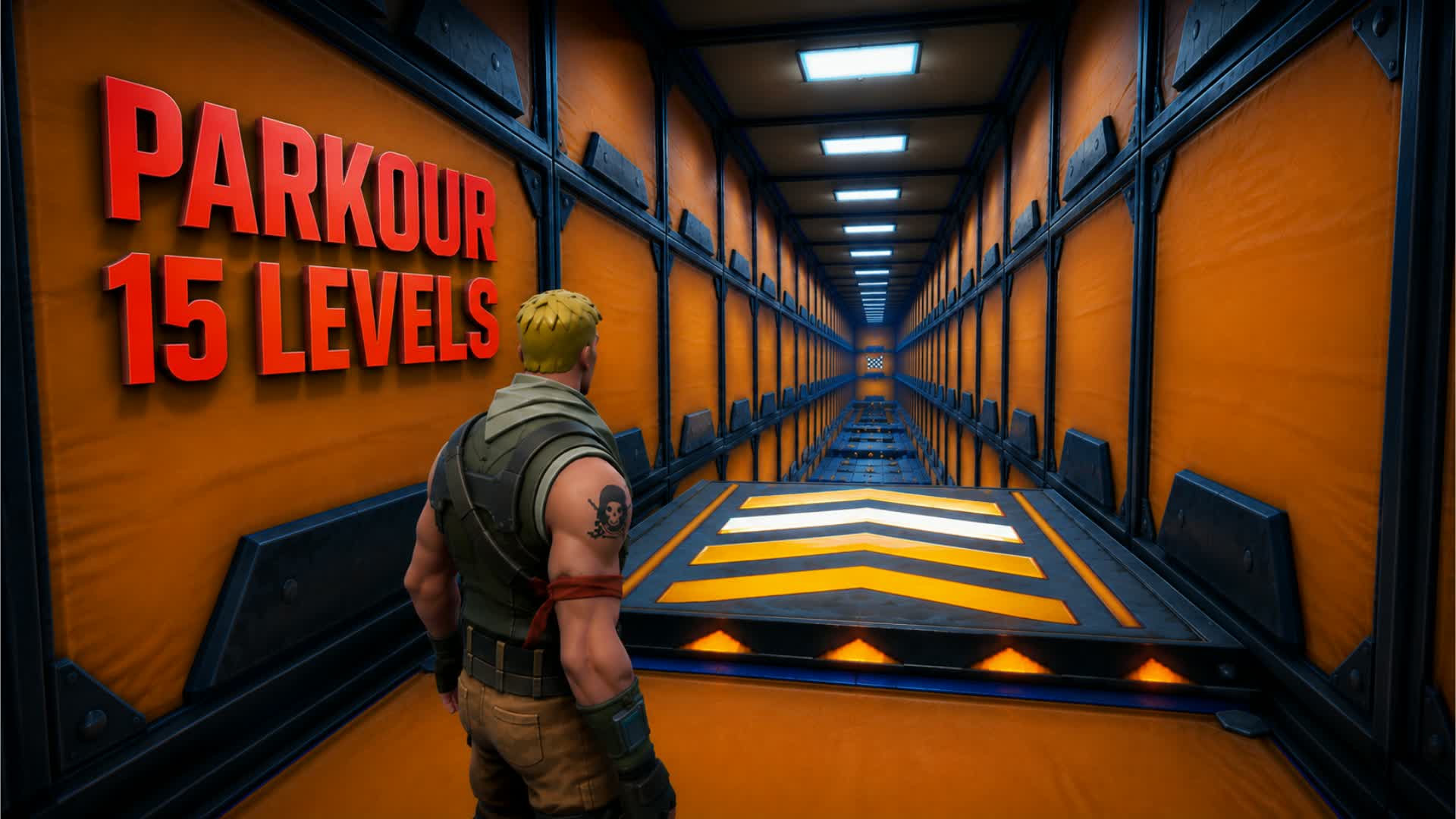1509 PARKOUR 15 LEVEL — Fortnite Creative map