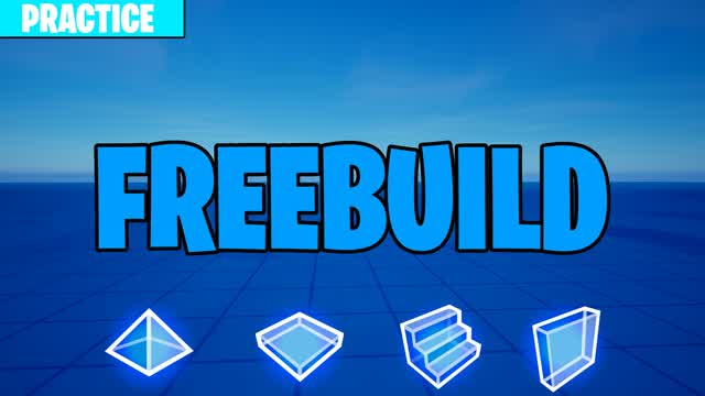 FREE BUILD TRAINING (SOLO) — Fortnite Creative map