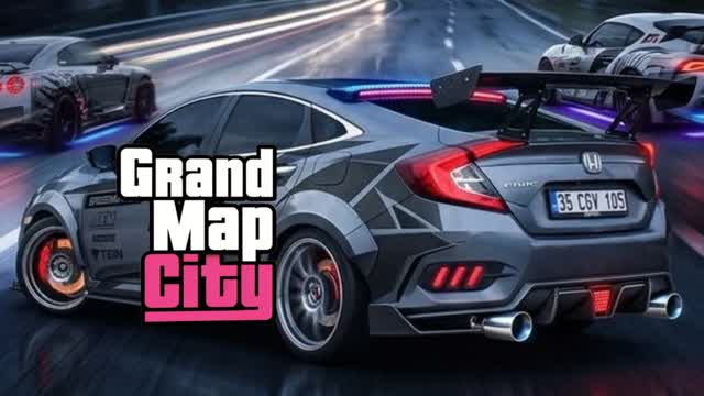 [][][]]] CITY SUPER DRIVE — Fortnite Creative map cover art