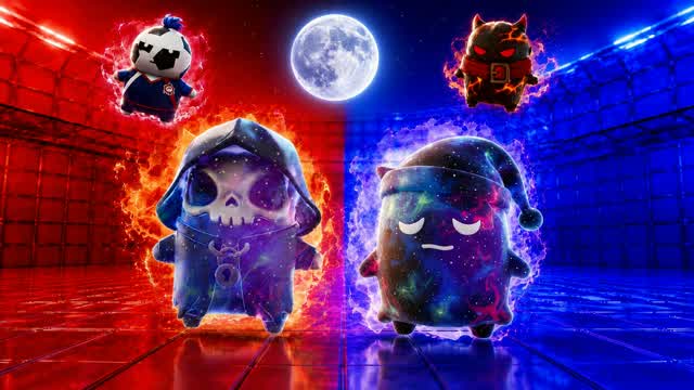 RVB RED VS BLUE🔴🔵MOON 67 — Fortnite Creative map