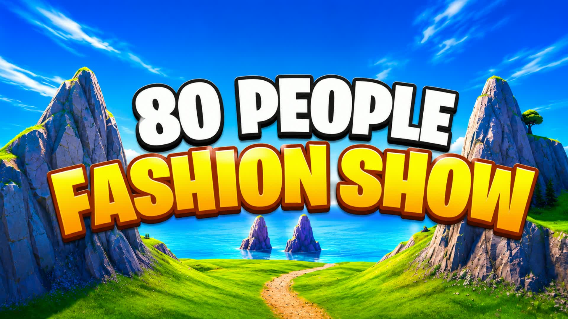 80 FASHION SHOW 🎭 — Fortnite Creative map