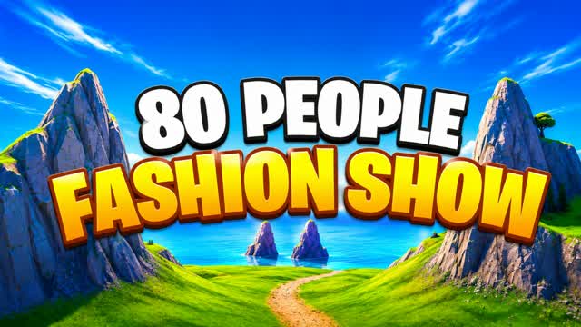 80 FASHION SHOW 🎭 — Fortnite Creative map
