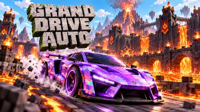 MINECRAFT WINTER SUPERCAR WORLD ❄️🏎️ — Fortnite Creative map cover art