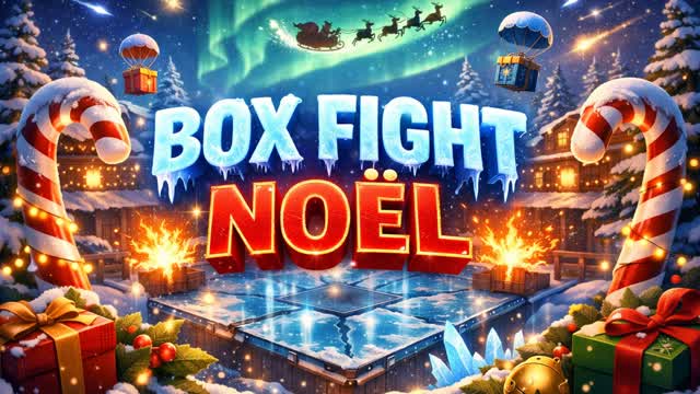 BOX FIGHT NOËL — Fortnite Creative map cover art