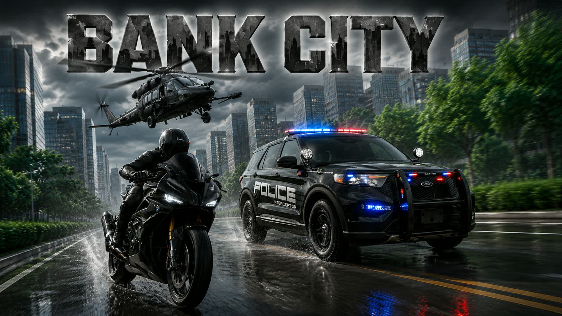 🚓 BANK CITY سيتي بنك 🏙️ DRIVE RP FFA🚨 — Fortnite Creative map