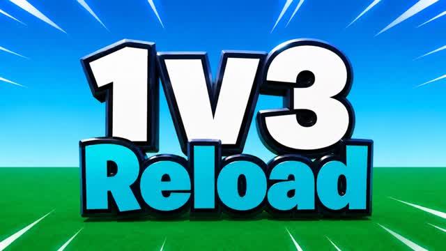 NEW COMBAT - 1V3 RELOAD — Fortnite Creative map cover art