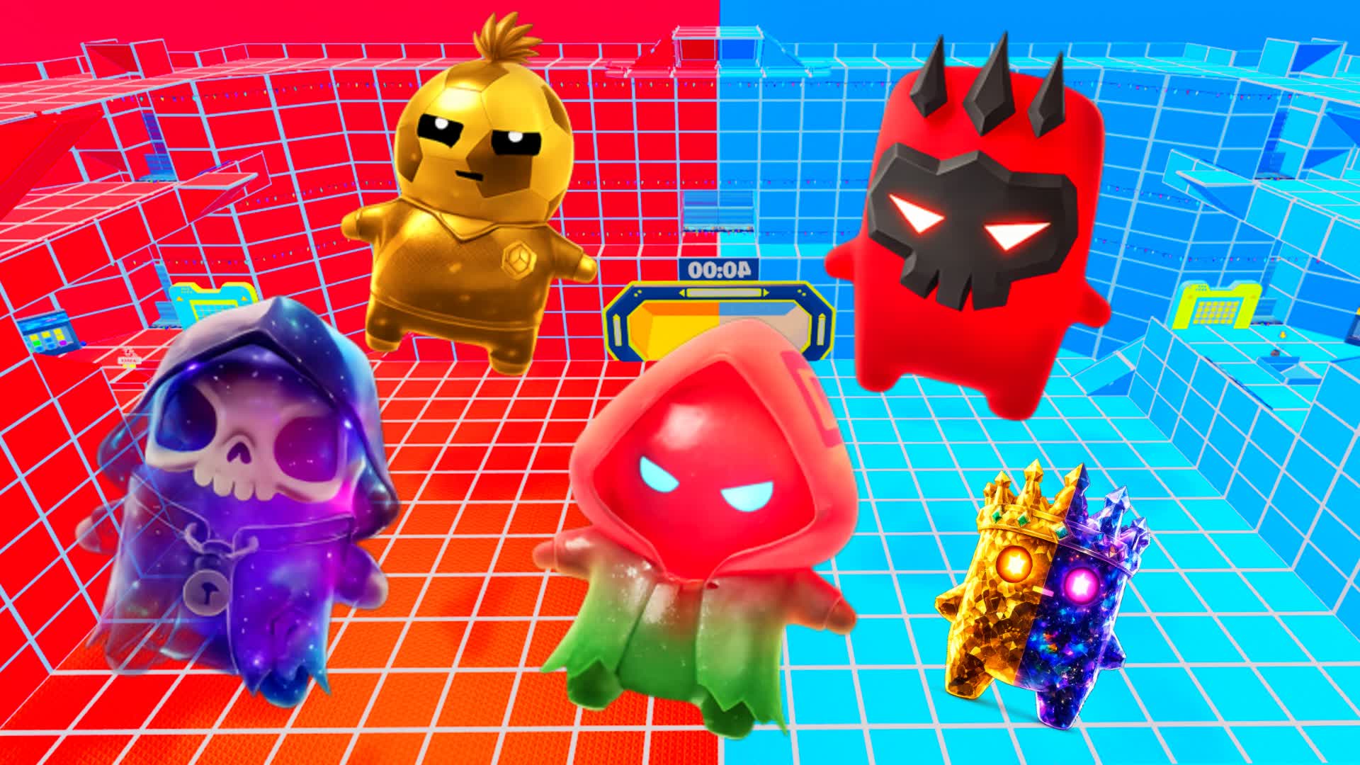 Arena Blue fast and Red omega — Fortnite Creative map