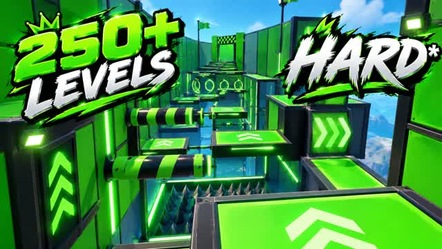 +250 LEVEL HARD PARKOUR ⚡️ — Fortnite Creative map