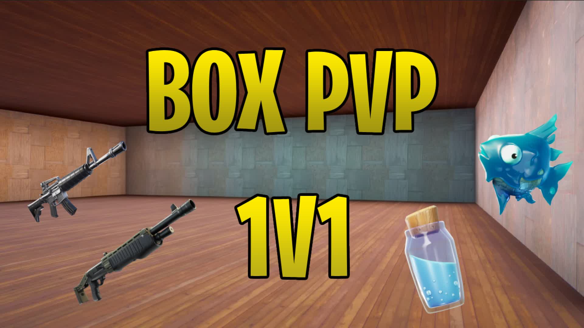 BOX FIGHTS 1V1 — Fortnite Creative map