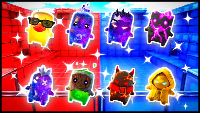 DIRECT TARGET RED VS BLUE 🔴🔵 — Fortnite Creative map cover art