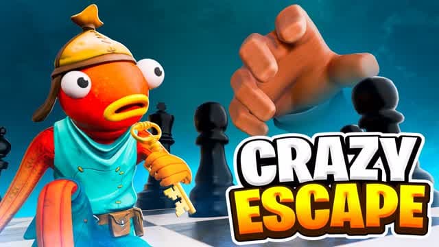 CRAZY ESCAPE ROOM — Fortnite Creative map