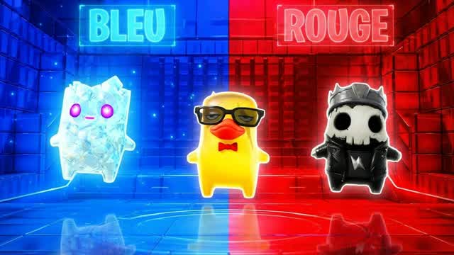 RED VS BLUE 🔵🔴YOEL — Fortnite Creative map cover art