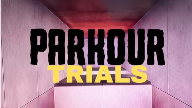 Parkour trials — Fortnite Creative map cover art