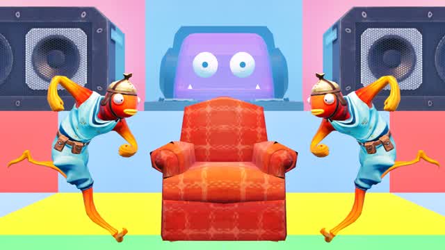 SIT TO SURVIVE — Fortnite Creative map cover art