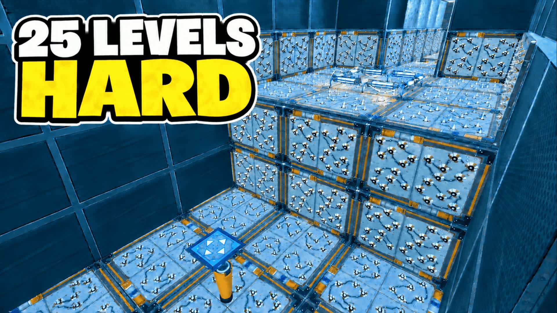 HARD PARKOUR 25 LEVELS باركور صعب — Fortnite Creative map