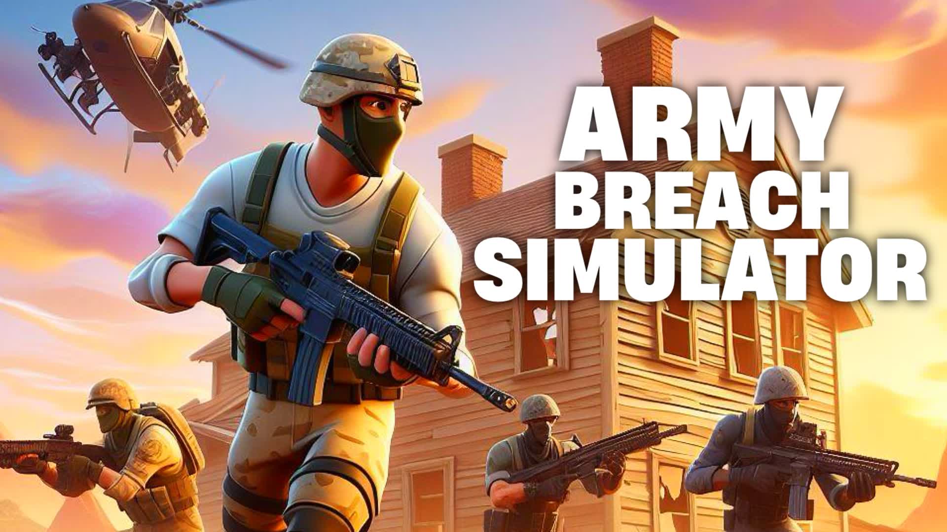 💥🌵 ARMY BREACH SIMULATOR — Fortnite Creative map
