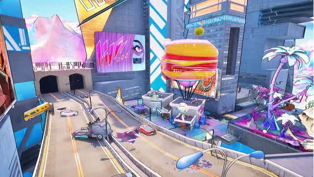 FirstPerson FFA (Free For All) CyberCity — Fortnite Creative map