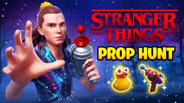 STRANGER THINGS PROP HUNT — Fortnite Creative map