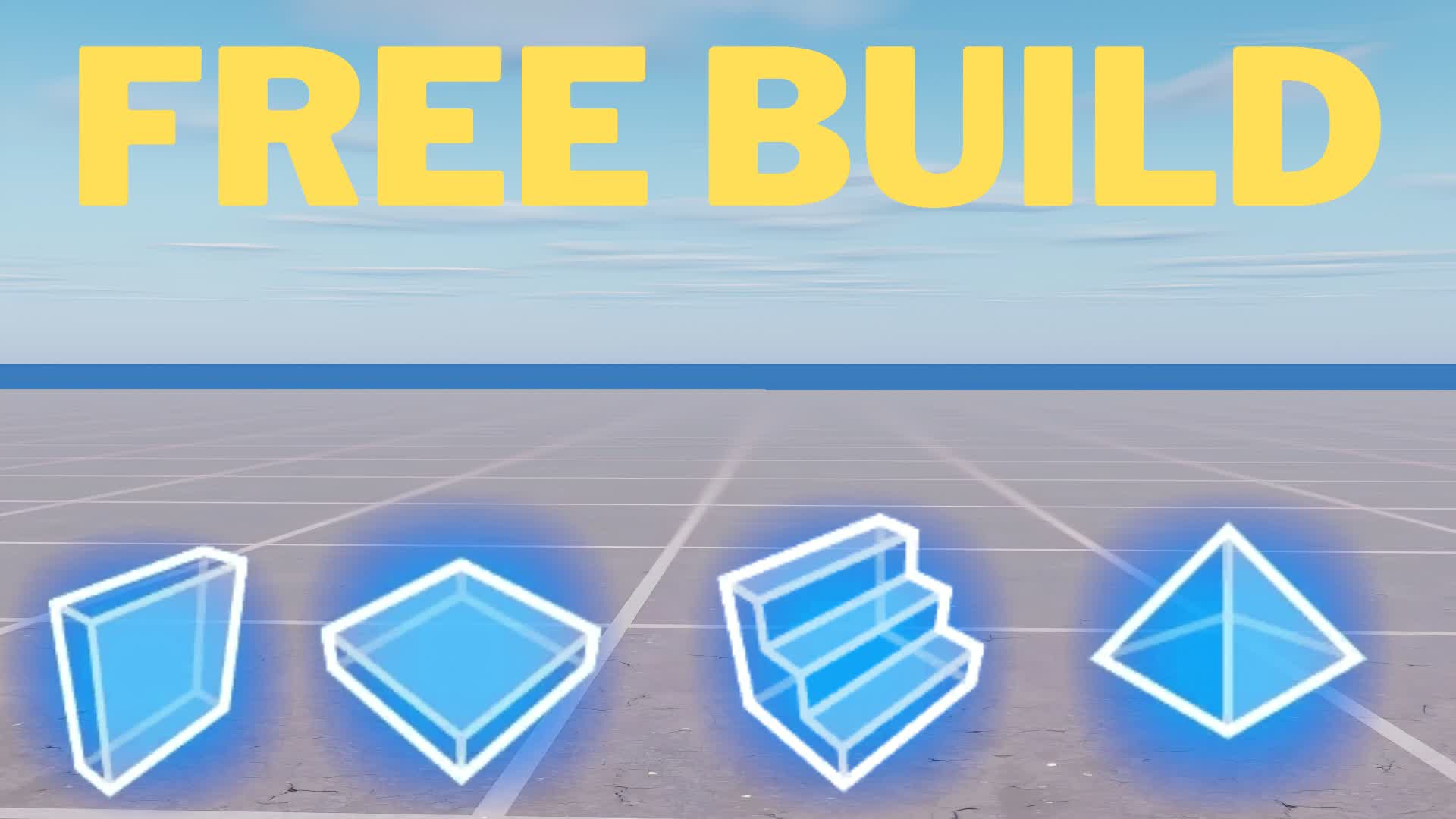 FREE BUILD PRACTICE 1v1 2026 — Fortnite Creative map