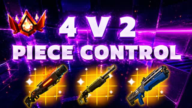 PIECE CONTROL 4V2 [2V4] [2V2] 🎯 — Fortnite Creative map