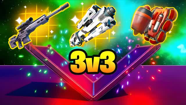 ALL WEAPONS 3V3 WITH ALL NEW GUNS — Fortnite Creative map
