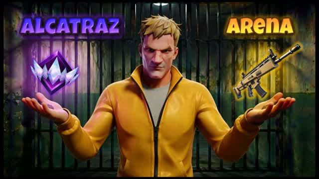 Alcatraz Arena — Fortnite Creative map