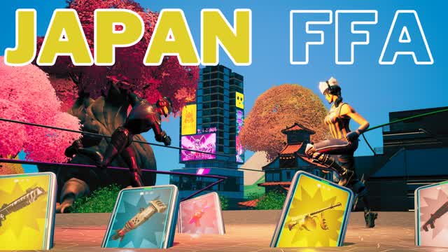 JAPAN FFA — Fortnite Creative map cover art