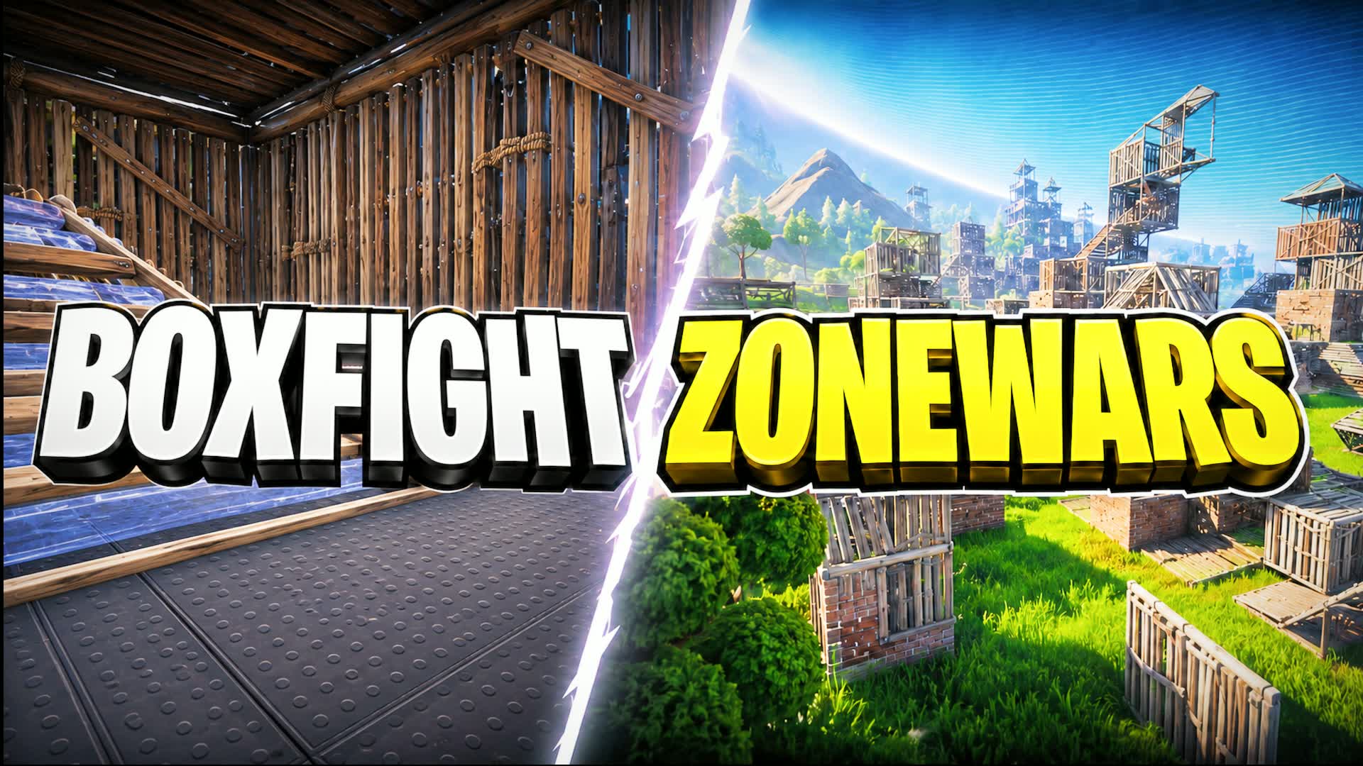 BOX FIGHT & ZONE WARS [ALL IN ONE] — Fortnite Creative map