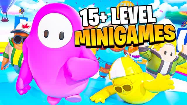 FALL GUYS MINIGAMES 👑 — Fortnite Creative map cover art