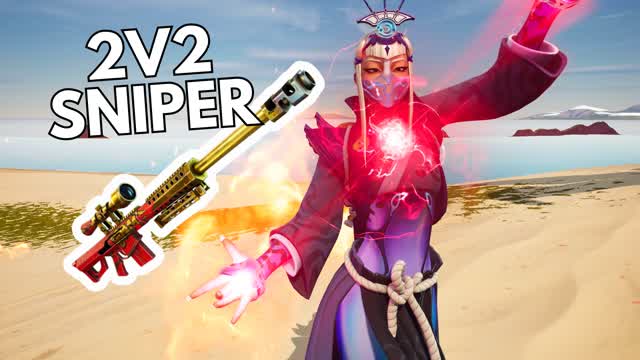 2v2 Sniper — Fortnite Creative map cover art