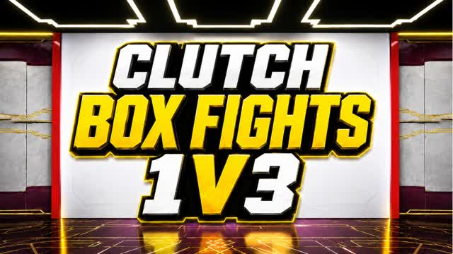 CLUTCH BOX FIGHTS (1v3) — Fortnite Creative map