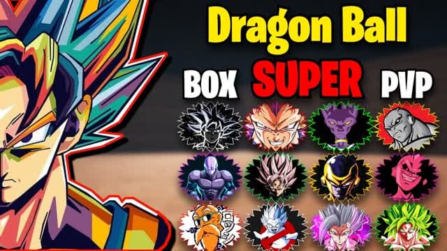 DRAGON BALL / BOX FIGHT PVP 🐉 — Fortnite Creative map cover art