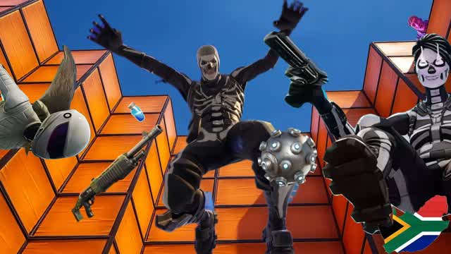 THE ZA PIT FREE-FOR-ALL — Fortnite Creative map cover art