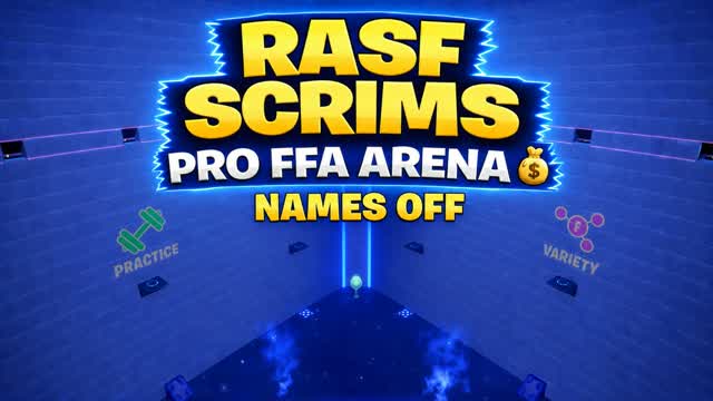 🏆😈RASF SCRIMS PRO FFA ARENA 😈🏆 — Fortnite Creative map cover art