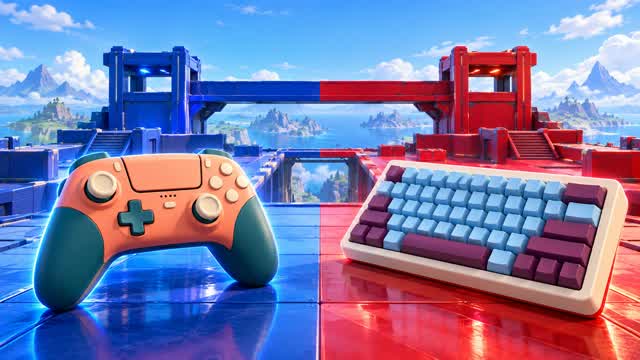 aero 🎲 Red vs Blue 🎲 — Fortnite Creative map cover art
