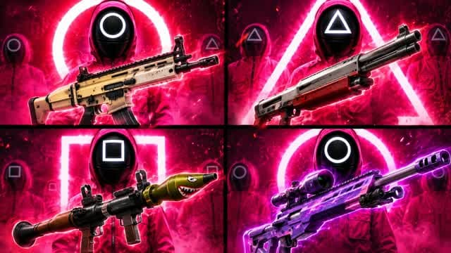1VS1VS1VS1 — Fortnite Creative map cover art