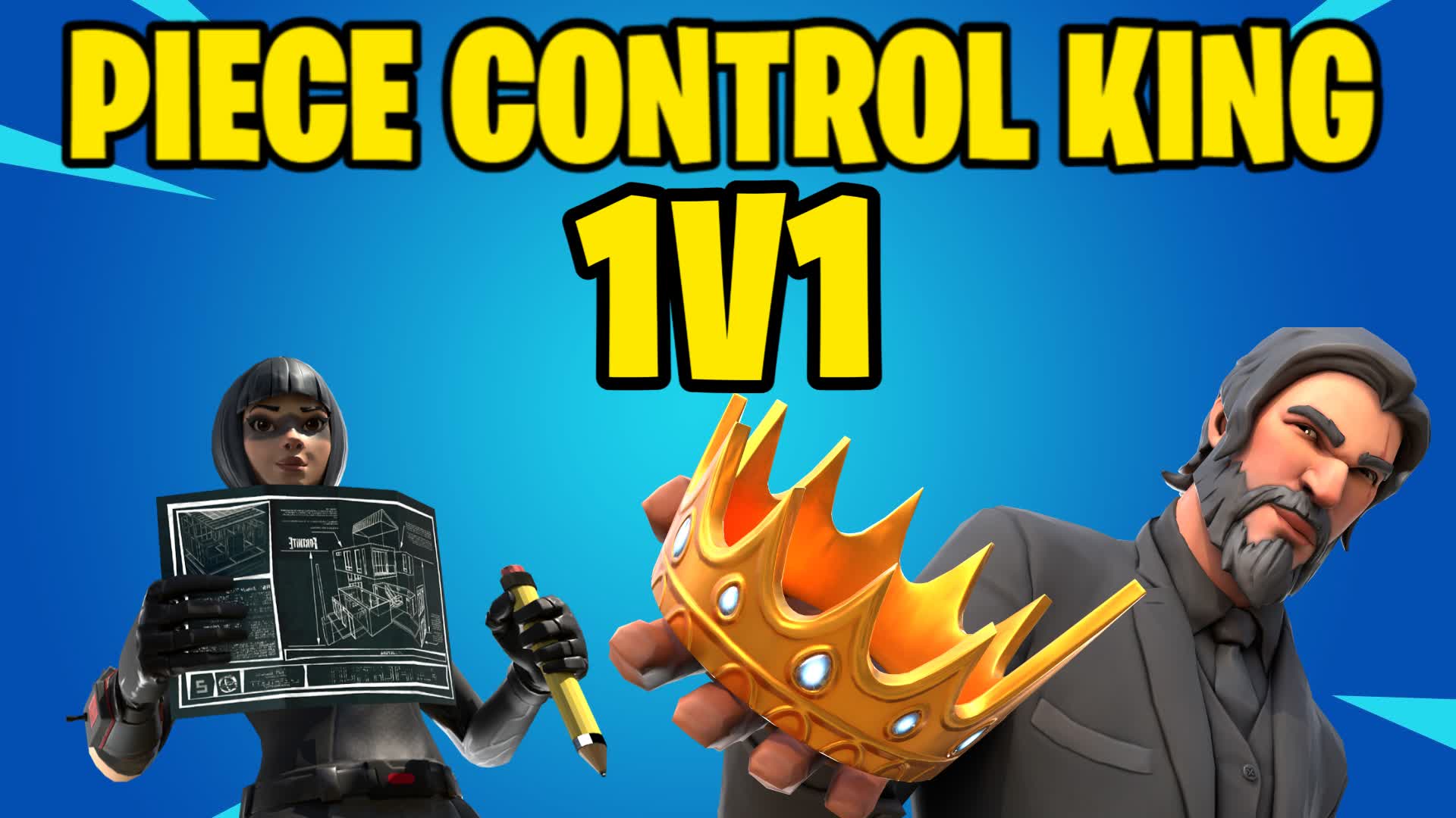 PIECE CONTROL KING (1V1) — Fortnite Creative map