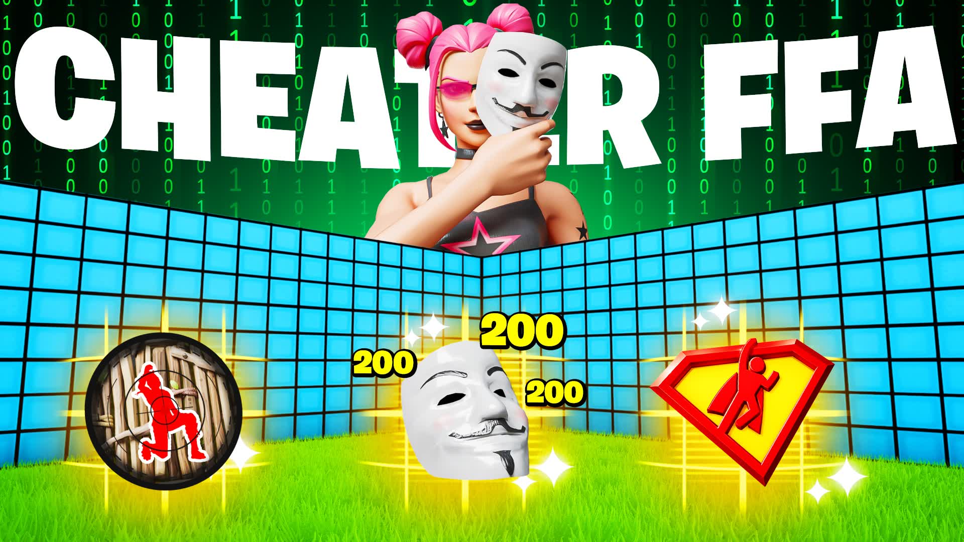 CHEAT FFA [ALL WEAPONS] 😈 — Fortnite Creative map
