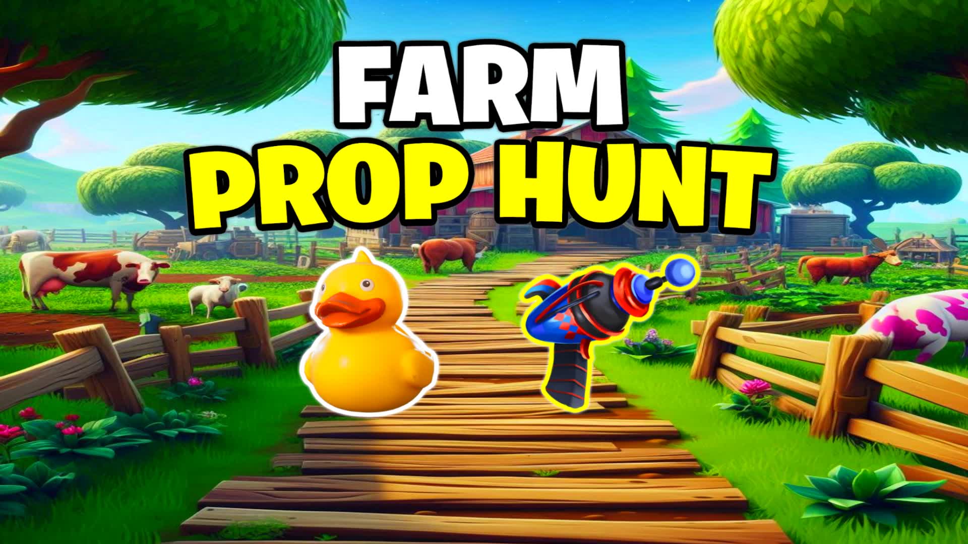 FARM PROP HUNT — Fortnite Creative map
