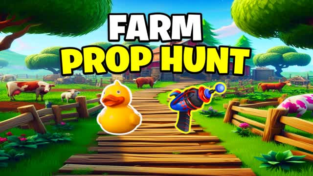FARM PROP HUNT — Fortnite Creative map cover art