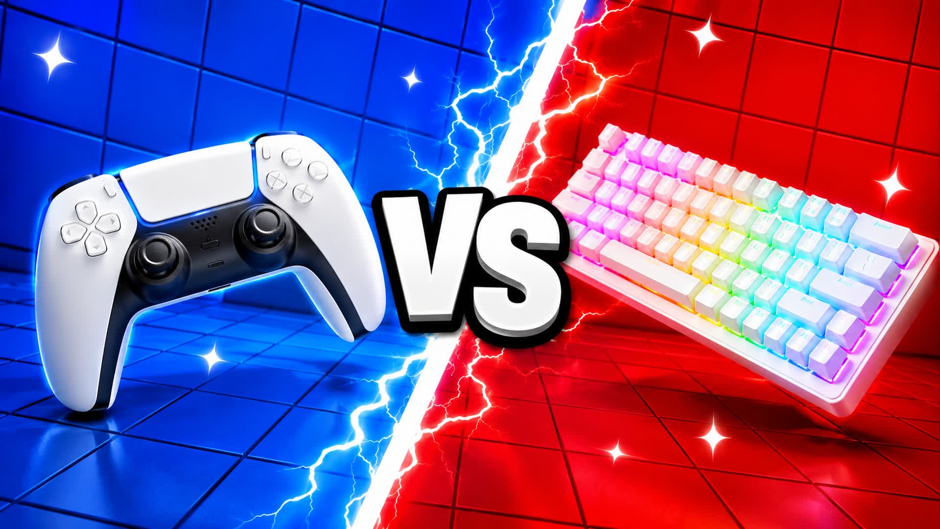 RED VS BLUE SYNTHETIC GRID 🔴🔵 — Fortnite Creative map