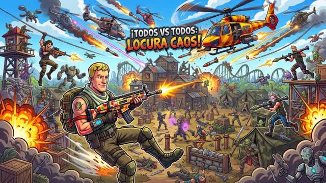 PAYASADAS TODOS VS TODOS — Fortnite Creative map cover art