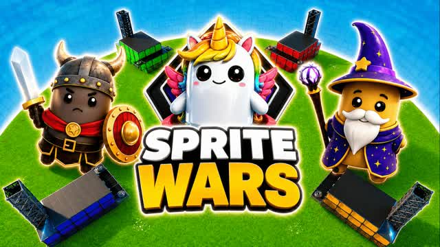 Sprite Wars ⭐ ZONE WARS — Fortnite Creative map