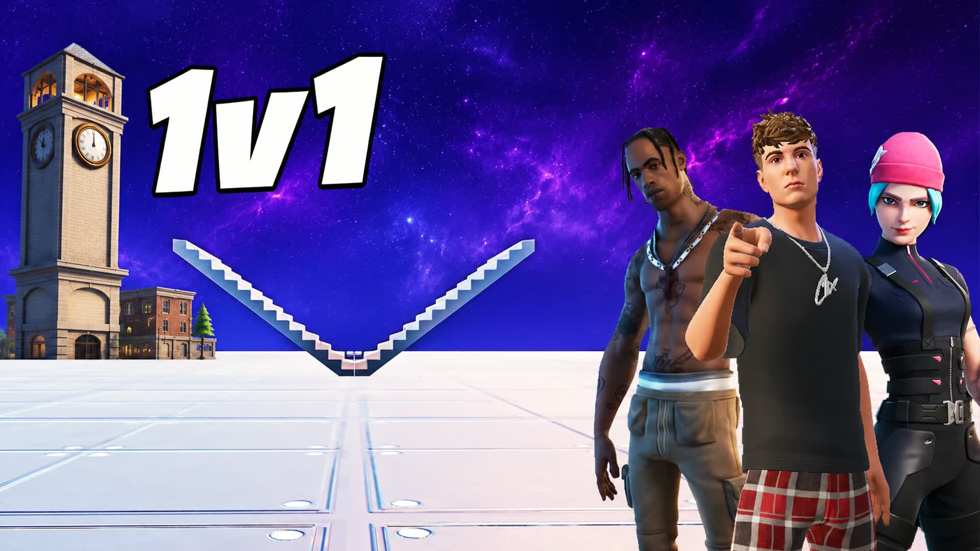 1V1 0 B — Fortnite Creative map