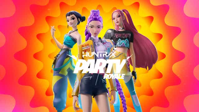 Huntr/x Party Royale — Fortnite Creative map cover art