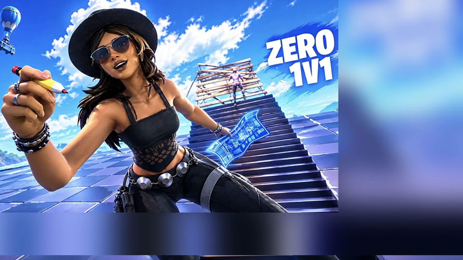 ZERO 1V1 — Fortnite Creative map