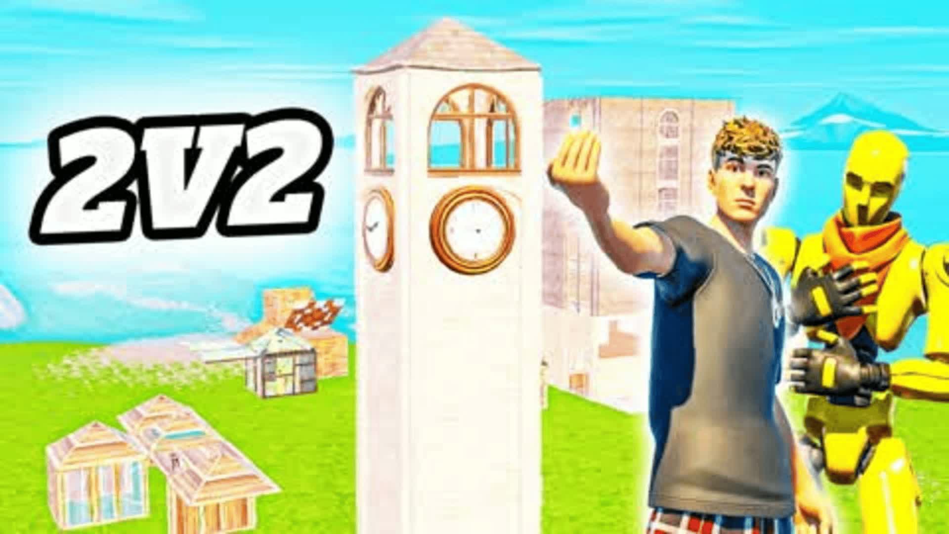 2v2 The Last STORM 🌀 3DH سكرمز العاه — Fortnite Creative map