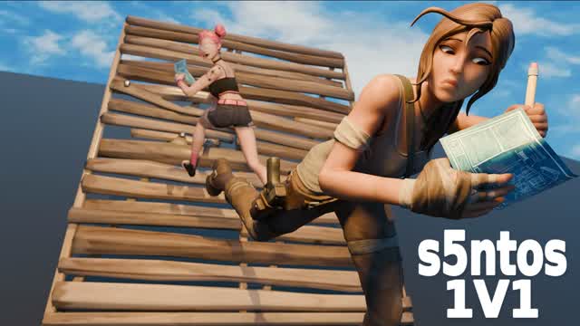 1V1 BUILD FIGHT {s5ntos} — Fortnite Creative map cover art
